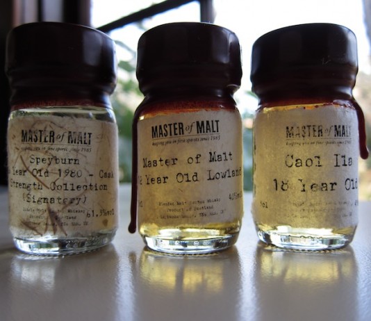 Drinks By The Dram Whiskey Samples