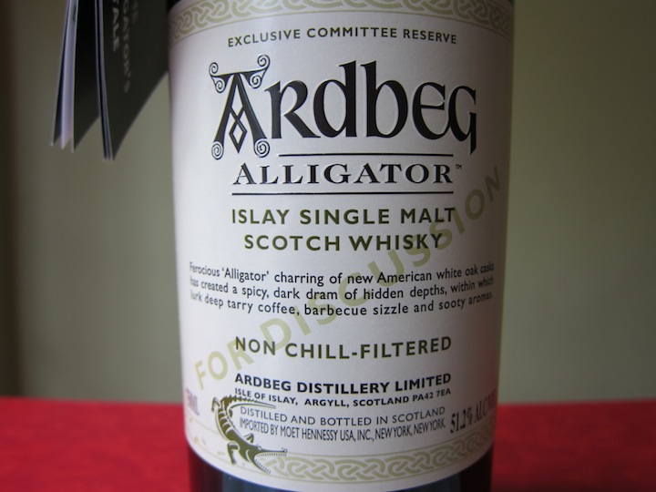 Ardbeg Alligator Islay SIngle Malt Scotch Whiskey