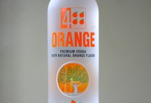 4 Orange Premium Vodka With Natural Orange Flavor