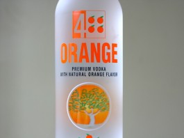 4 Orange Premium Vodka With Natural Orange Flavor