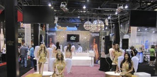 Angels Swing at The Le Grand Saint Sparkling Vodka Booth