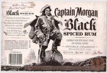 Captain Morgan Black Spiced Rum
