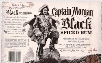 Captain Morgan Black Spiced Rum