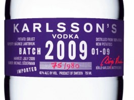 Karlsson's Vodka Batch 2009