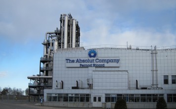 Absolut Vodka Distillery in Sweden